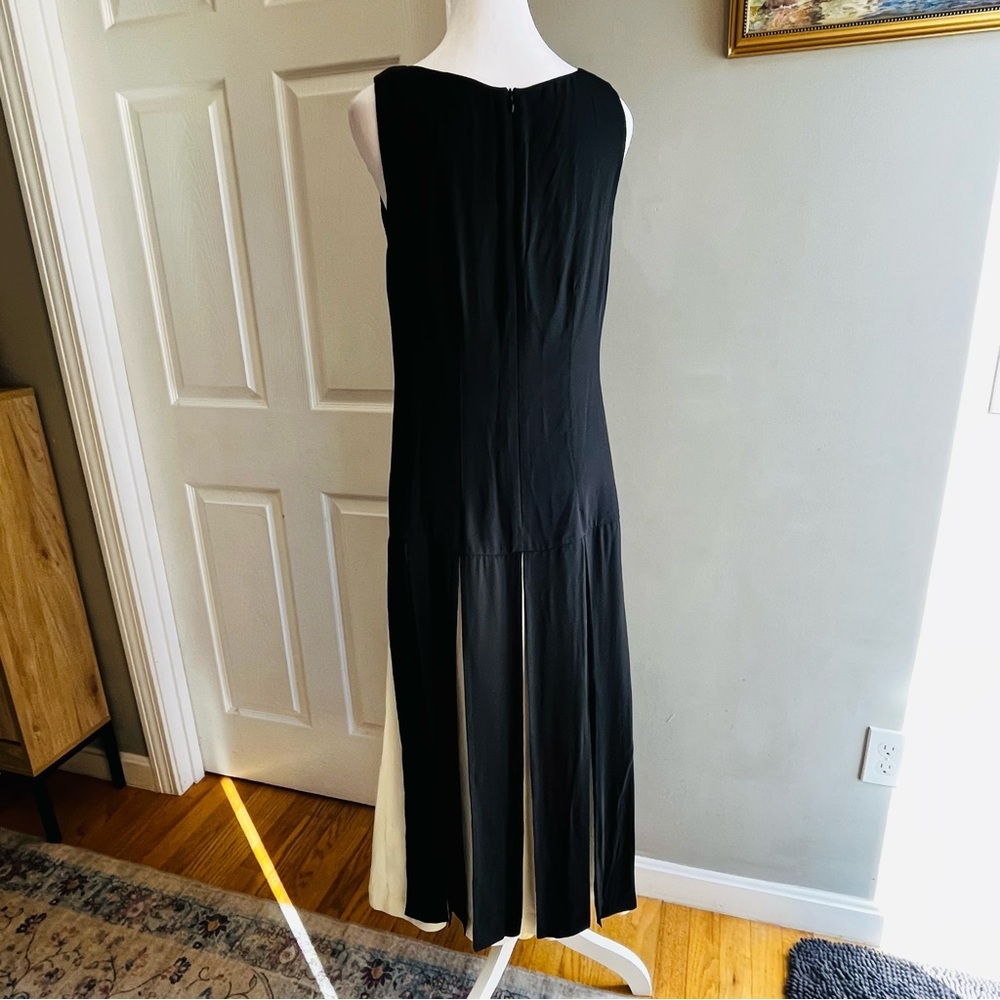 Bitte Kai Rand Black White Split Skirt Sleeveless Maxi Dress EU 36/38 US S/M - Picture 12 of 12